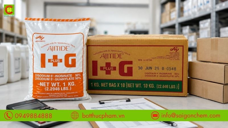 Vì sao cần nắm rõ giá I+G Ajitide?